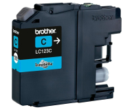 Tusz BROTHER LC123C cyan MFC-J4510DW